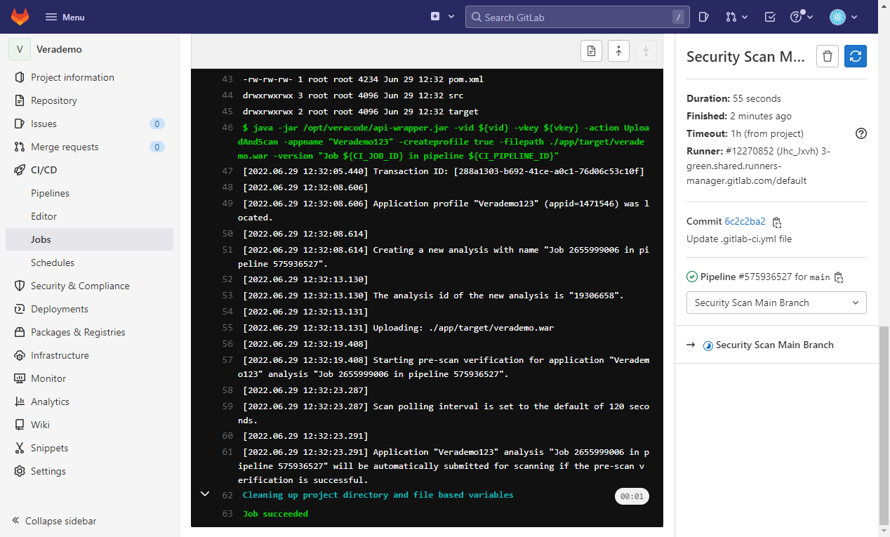 Create Pipeline and Import below yml